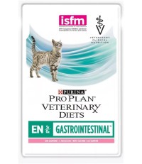 Purina EN Gastrointestinal ветеринарная диета консервы для кошек гастроинтестинал при расстройствах ЖКТ с лососем пауч 85 гр. 